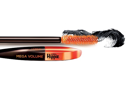 Mega Volume Miss Hippie Mascara לוריאל פריז 50שח צילום יחצ חול